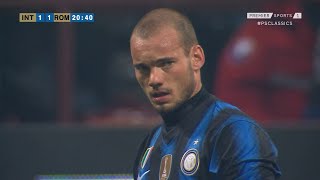 Wesley Sneijder vs Roma 06 02 2011 HD