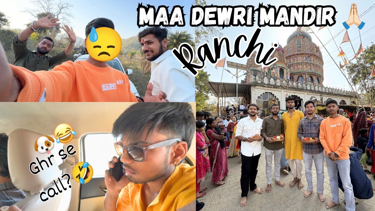 Dewri mandir boys sudden plan 😱😰