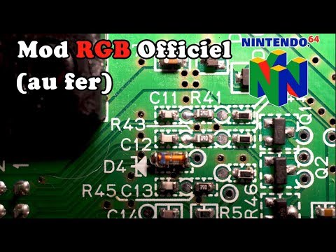 Nintendo 64, Mod Nintendo 64, Mod RGB Nintendo 64, N64...