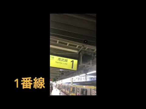 JR南武線 武蔵小杉駅 発車メロディー