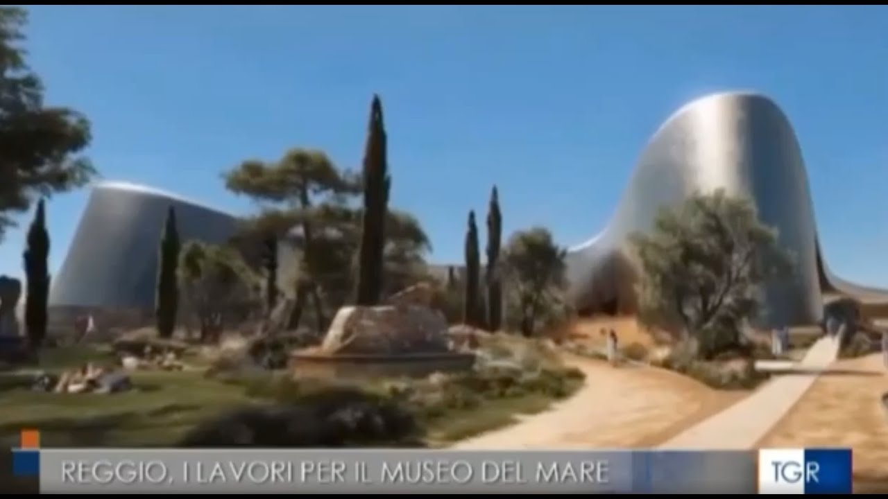 TGR Rai Calabria ORE 19,30 - 22 feb 2025 - Prima pietra Museo del Mare Reggio Calabria - Cobar Spa