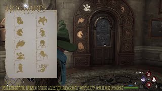 Hogwarts Legacy: Where to find the Arithmancy Study Guide Page to unlock doors gameplay. Profile