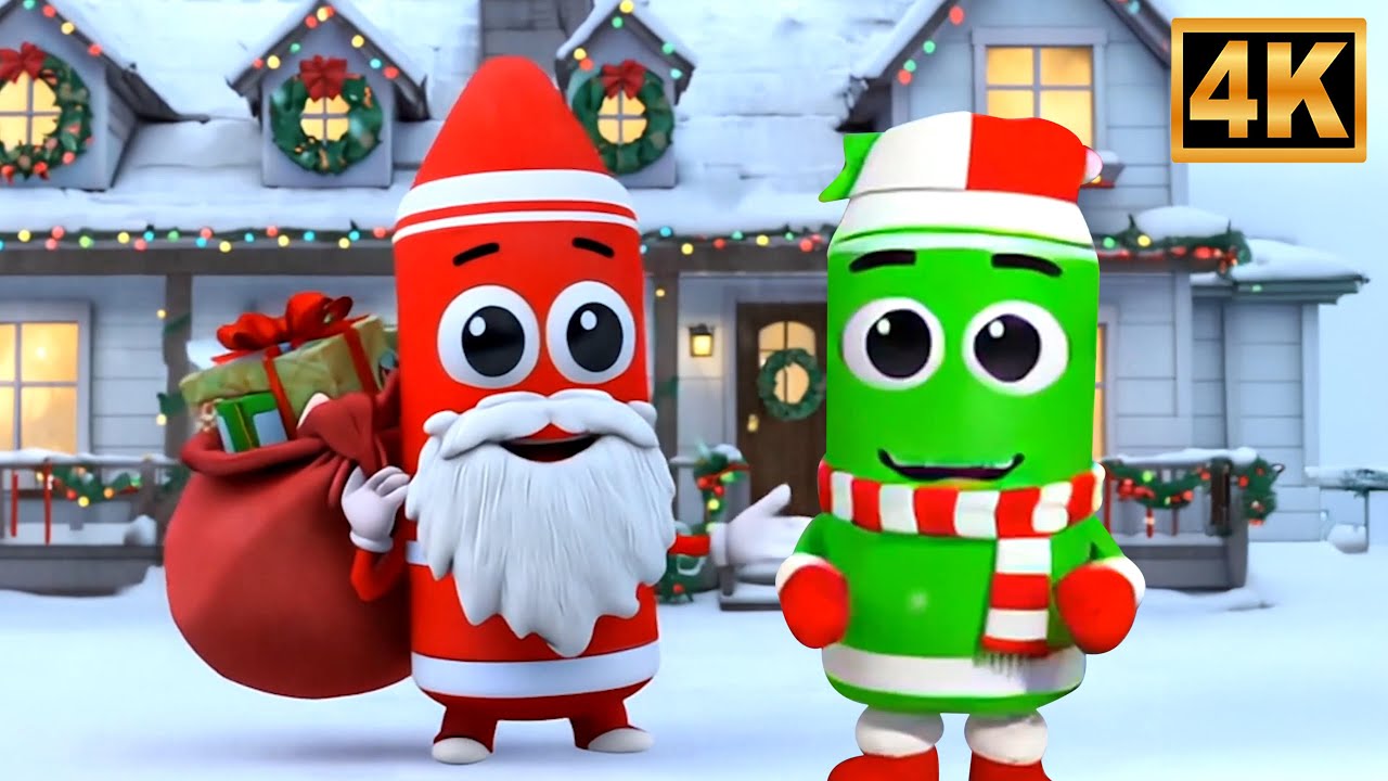 We Wish You A Merry Christmas - Xmas Song & Preschool Rhyme for Kids ...