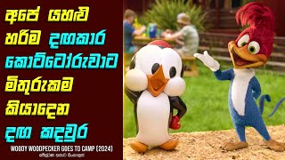 'වුඩී වුඩ් පැකර් ගෝස් ටු කැම්ප්' චිත්‍රපටයේ කතාව සිංහලෙන් -Movie Review Sinhala |Home Cinema Sinhala