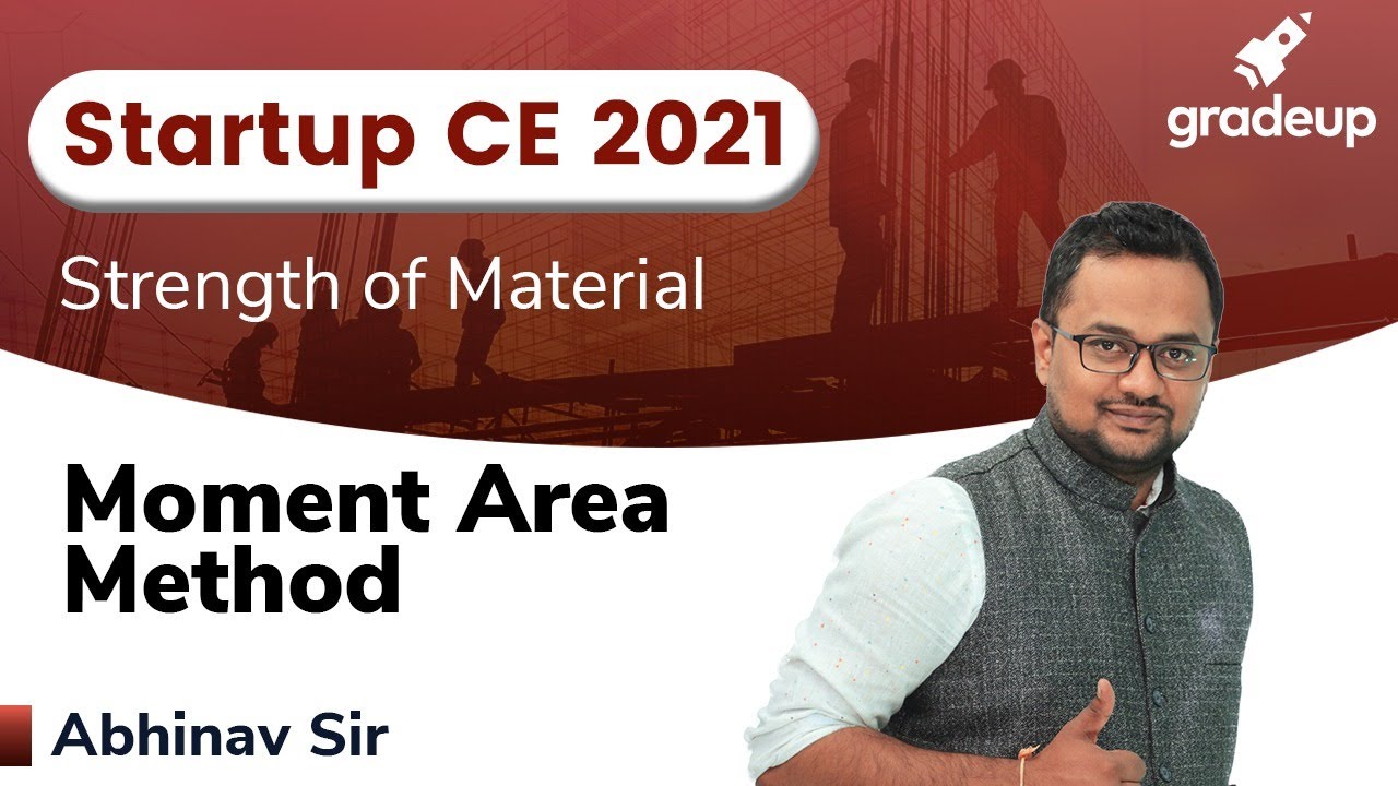 Moment Area Method | SOM | ESE and GATE 2021 | Abhinav Sir | Gradeup ...