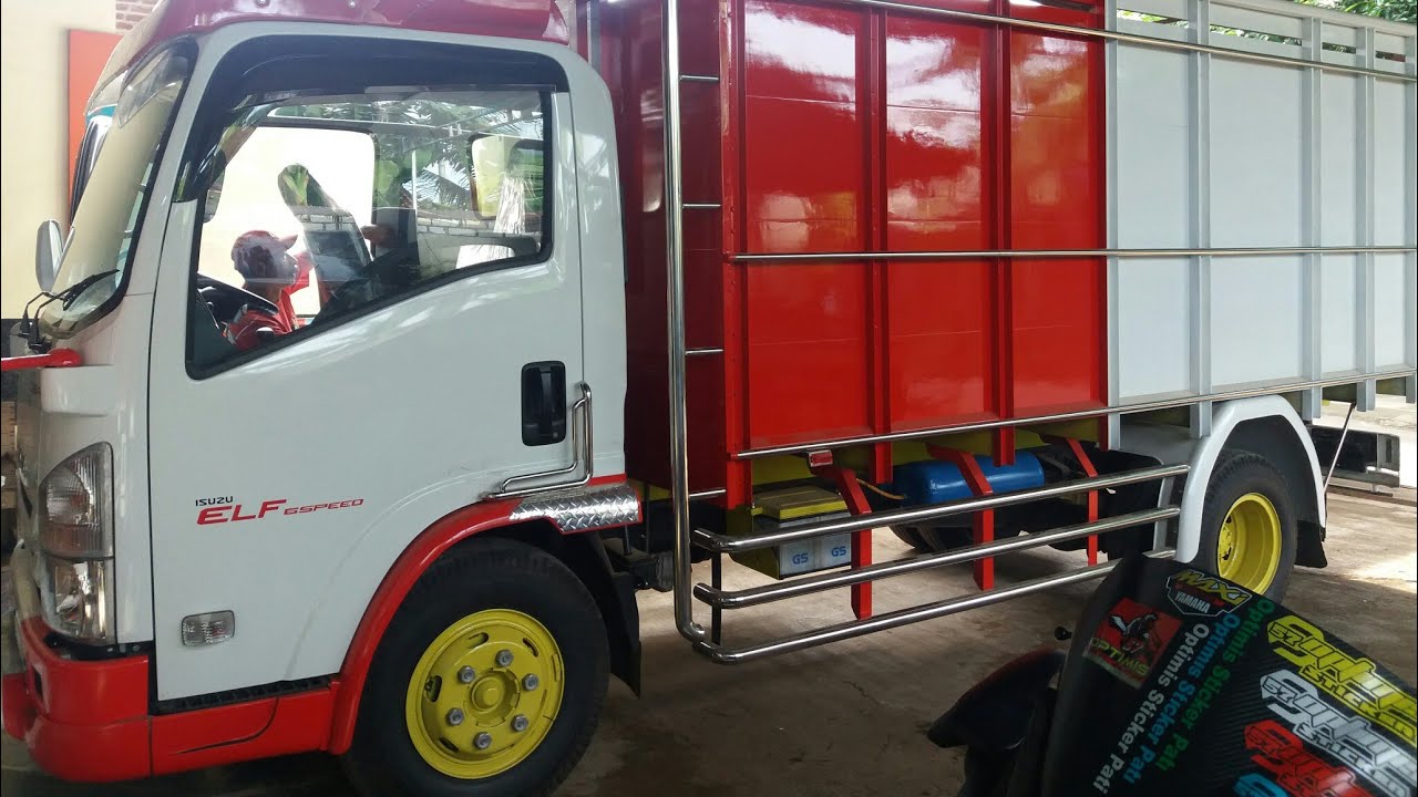 Modifikasi Truk  Isuzu Nmr 71 Minimalis DESIGNER LAWAS