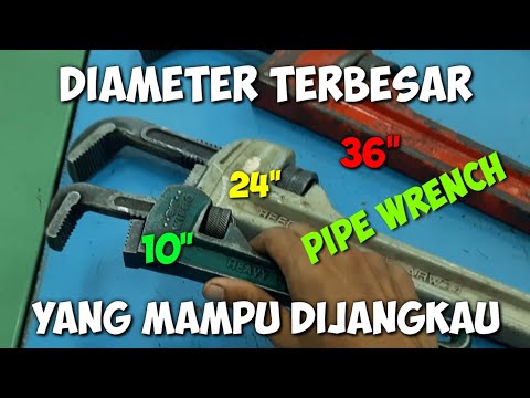 Video: Bagaimana ukuran kunci pas pipa?