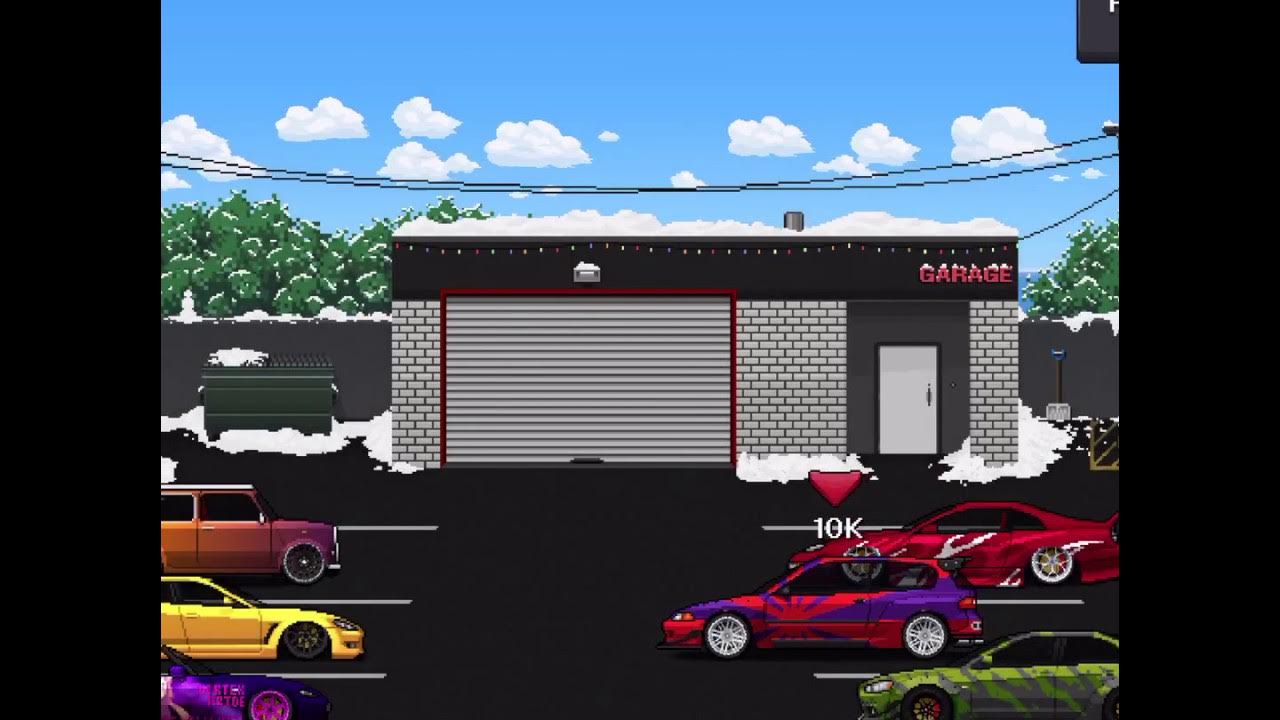 Pixel car racer dinero infinito