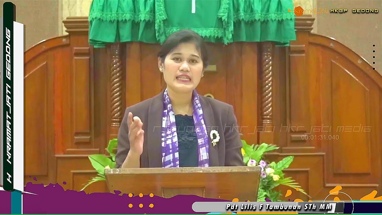 Renungan Akhir Pekan 17 Sept 22 - Pdt Lilis F. Tambunan STh MM