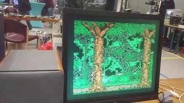 Amstrad CPC with V9990 CPC Powergraph and correct picture