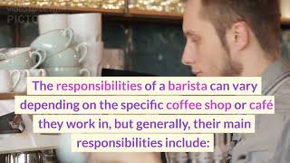 barista training at home| barista duties and responsibilities