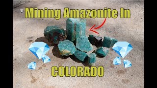 Mining Amazonite In Colorado 1 Day Workout