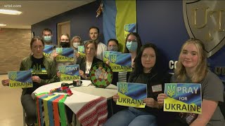 Toledo group marching in support of Ukraine screenshot 3