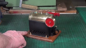 Unusual Scratch Built Model Steam Engine