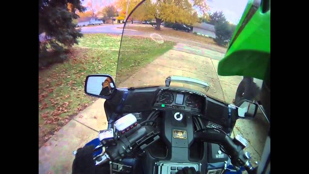 Contour 1080 test on Goldwing