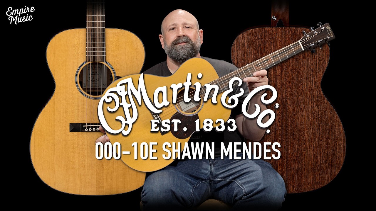 Martin 000-10E Shawn Mendes | EMPIRE MUSIC - YouTube
