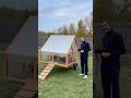 Мобильный курятник на колесах 🐓