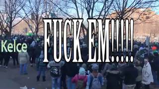 Jason Kelce F Bomb (Philadelphia Eagles Super Bowl Parade)