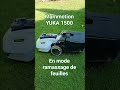 YUKA 1500 MAMMOTION  Je bosse .....je ramasse les feuilles ....Un point c est tout !! #mammotion