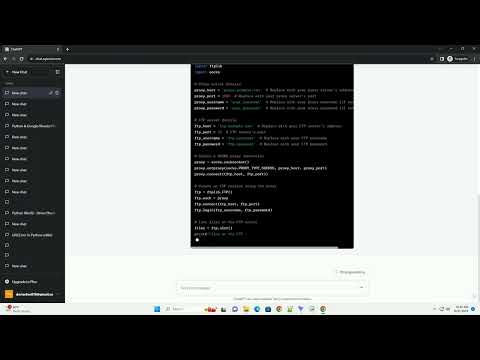 Proxies in Python