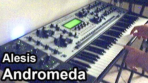 ALESIS ANDROMEDA A6 【SYNTH DEMO】 - Ambient sequencer / chillout drone music / soundscape