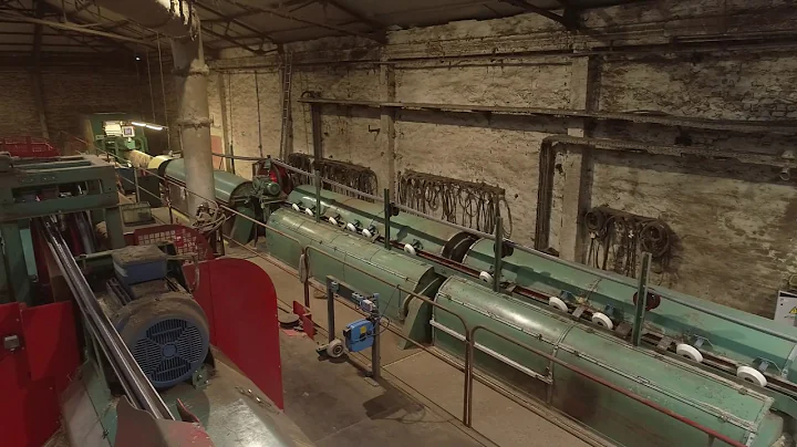 Flax fiber scutching line Teilleuse de lin Vlas zwingel turbine