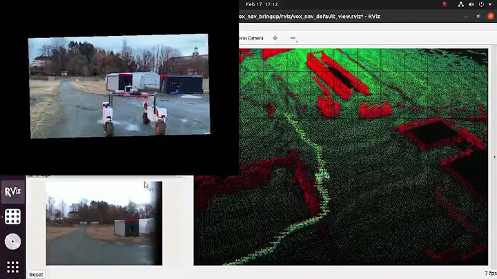 vox_nav, navigation in unstructured terrain with real robot