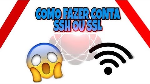 Como criar conta ssl ou ssh para o HTTP INJECTOR