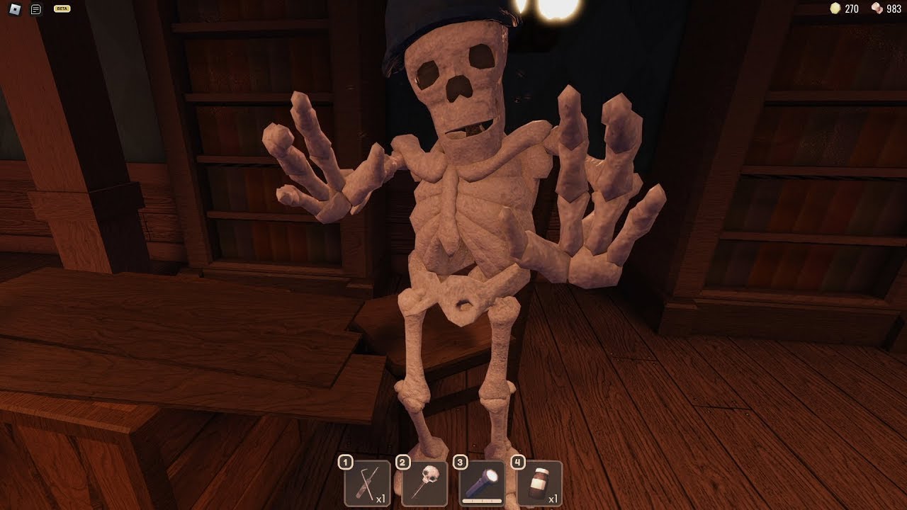 DOORS Skeleton Bob Jumpscare New ! (Roblox Hotel Update) - YouTube