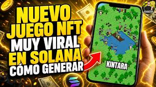 🚀 Nuevo Juego NFT VIRAL estilo PIXELS con RECOMPENSAS DIARIAS💥💥Tutorial Cómo Generar💥Kintara