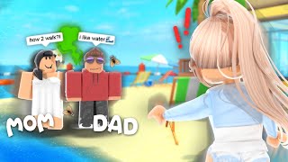 OUR *PARENTS* BECOME TINY IN MM2!! (HILARIOUS)