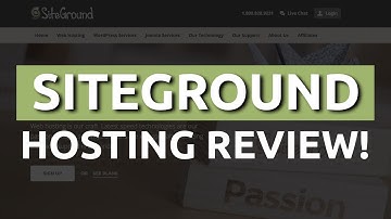 Siteground Review For Wordpress Hosting + Full Tutorial 2017 NEW!