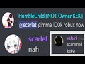 I Got Scammed 100,000 ROBUX.... Proof Included [ROBLOX]