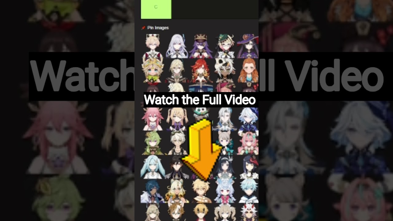 Genshin Impact 5.7 Tierlist 