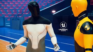 Robots Pick NCAA CHAMPION 2024 Bracket | Unreal Engine Replikant Animation ~ BETA Test | DNABlock