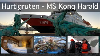 Hurtigruten - MS Kong Harald Portrait, Decks, Cabins, Expedition Team