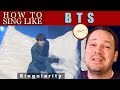 How To Sing Like BTS V Singularity - Voice Teacher & Opera Director reacts and teaches