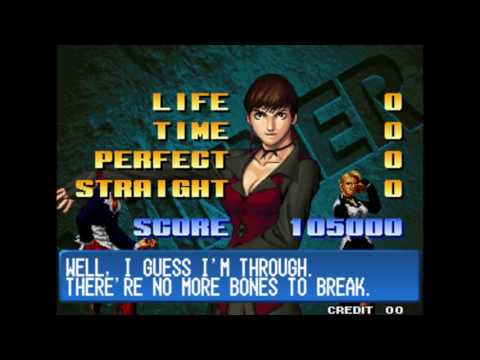 King of Fighters 98 ( Arcade ) - Iori / Mature / Vice Playthrough