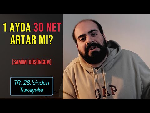 (YKS) 1 Ayda Gerçekten 30 Net Arttırılabilir Mi? #tyt #yks