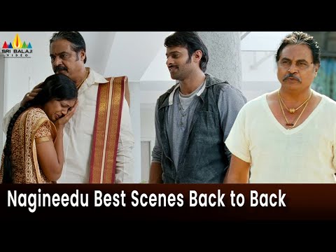 Nagineedu Best Scenes Back to Back | Mirchi | Prabhas | Telugu Movie Scenes @SriBalajiMovies - SRIBALAJIMOVIES