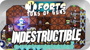 Forts Multiplayer 4v4 Gameplay Dimension X Materials, Indestructible Wood!