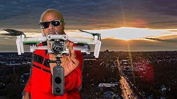 Insta360 one X2 and DJI Mavic Air 2 flight test