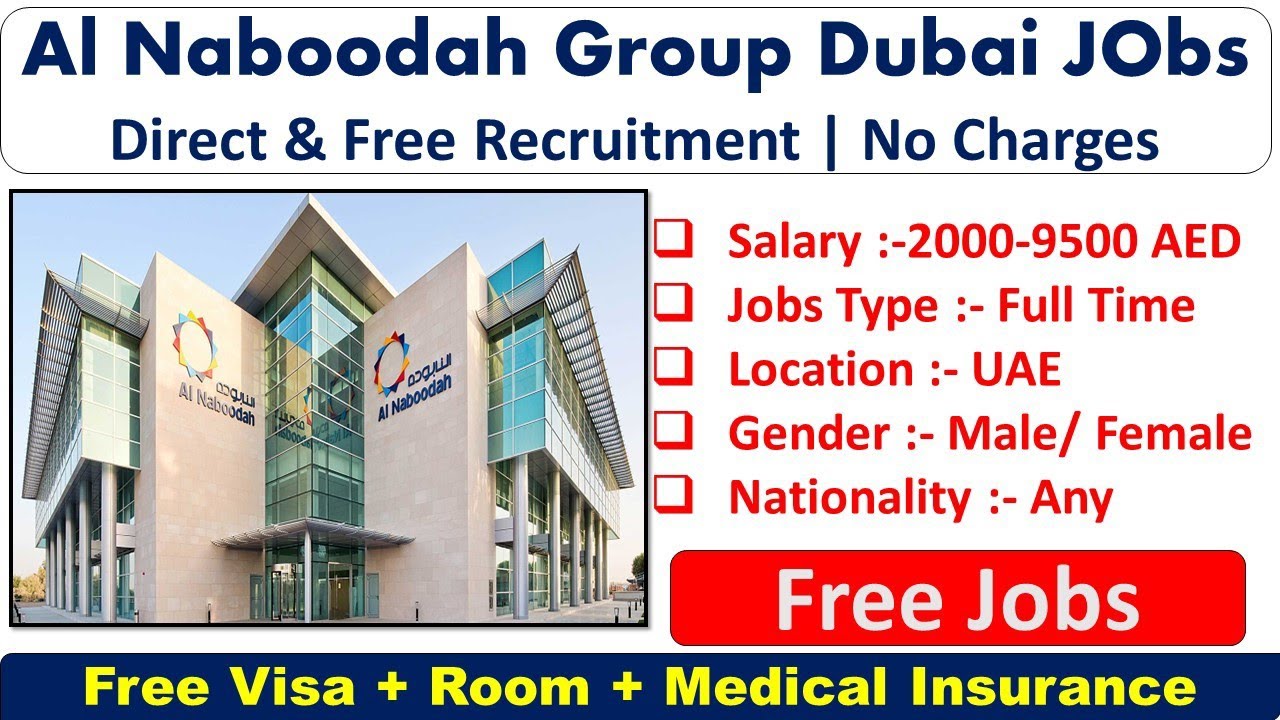 Al Naboodah Group Hiring Staff In Dubai Abu Dhabi and Sharjah-UAE 2022 ...