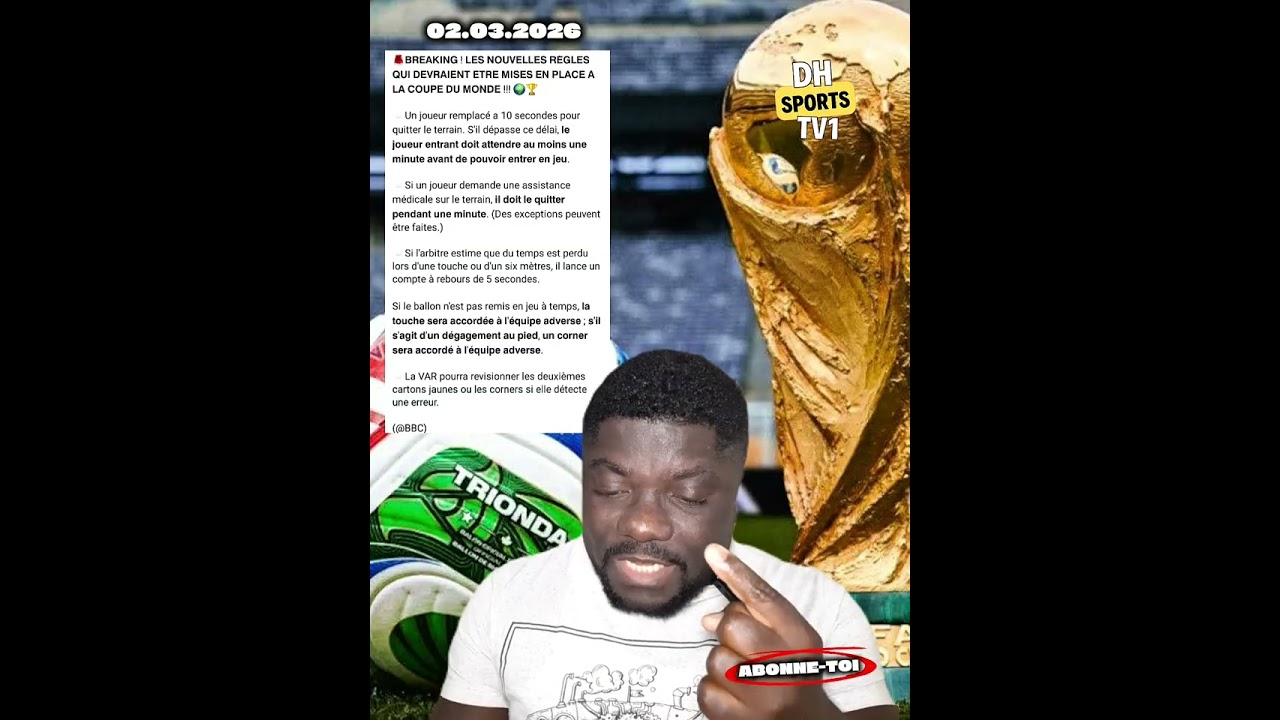 🔴 La FIFA change tout : les nouvelles règles anti-triche dévoilées