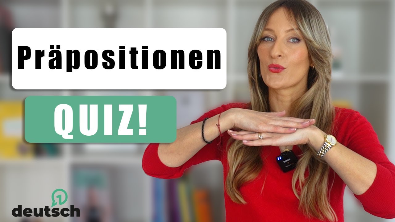 ⁣TESTE dein Deutsch🇩🇪! Welche PRÄPOSITION passt? Kannst du das QUIZ lösen?