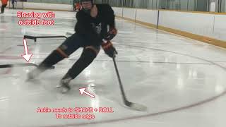 IMPORTANT HOCKEY EDGE WORK- FIXING THE PUNCH TURN MECHANICS