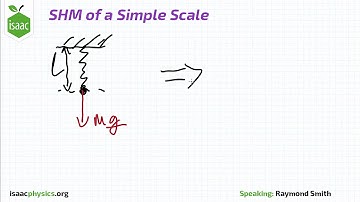 SHM of a Simple Scale - Part A - SHM Level 4