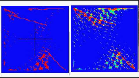 Failure under shear and then tension of a cement matrix composite