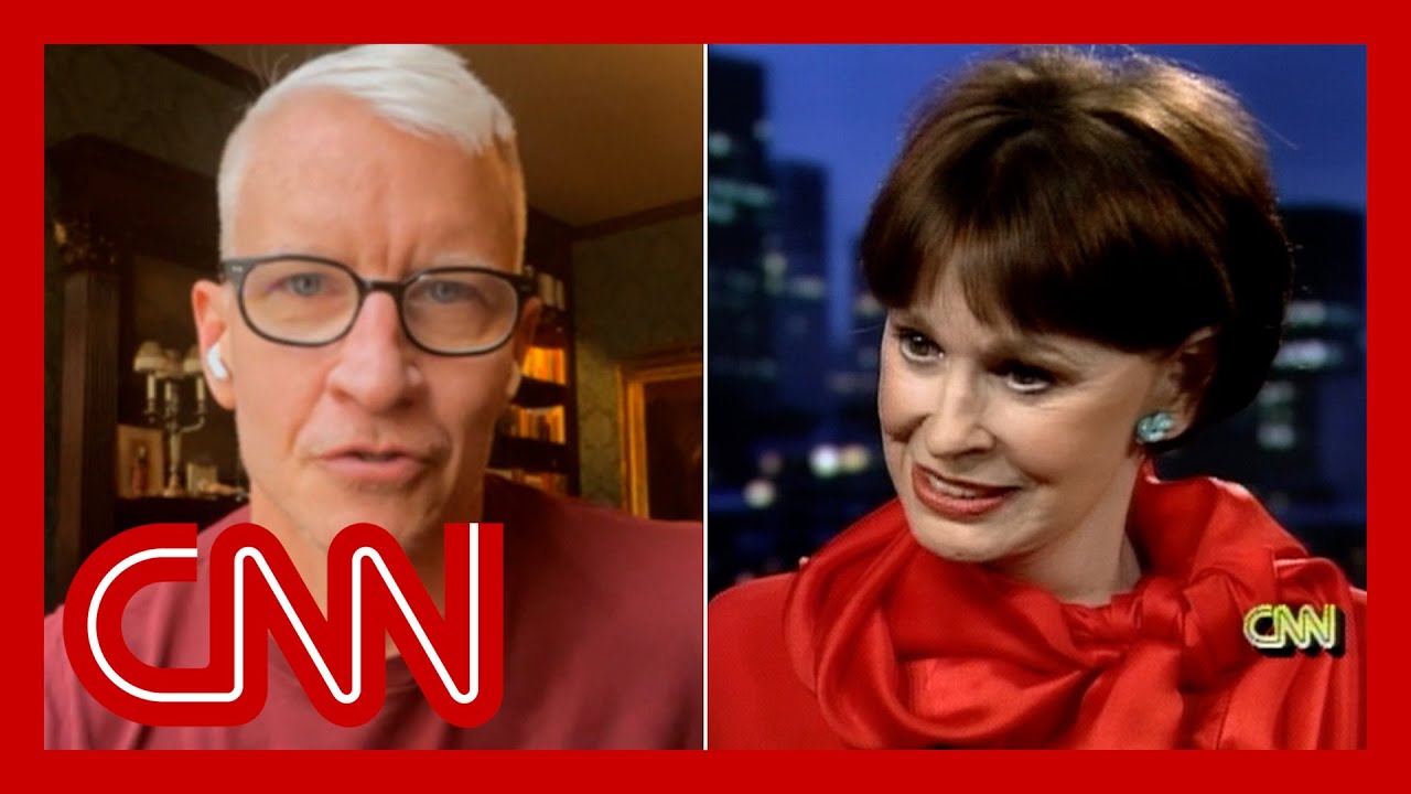 Anderson Cooper reacts to his mother’s CNN clip from the decade