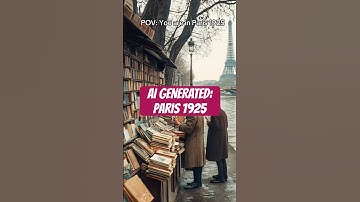 Paris 1925: AI Brings the Past to Life #history #midjourney #paris #ai